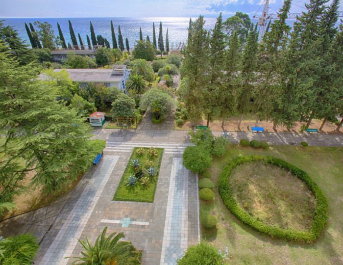 Внешний вид и территория - Дом отдыха «Псоу»